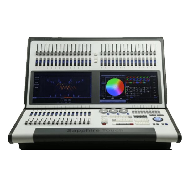 Sapphire touch dmx stage light control console