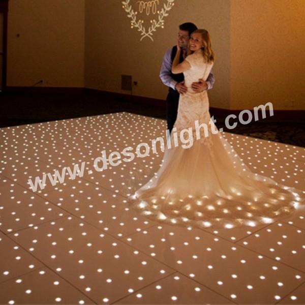 Starlit White Twinkly LED Sparkly Dance Floors