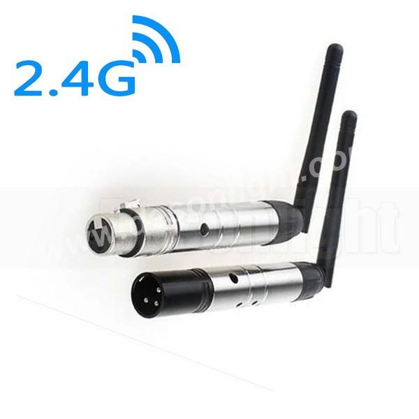 2.4G XLR wireless dmx sender & receiver