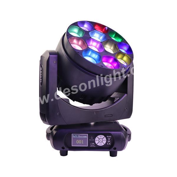 12x40w Zoom LED CABEZAS MÓVILES