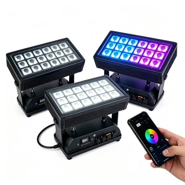 18x18w 6in1 Outdoor Waterproof Battery washlight 18x18w 6in1 Outdoor Waterproof Battery washlight