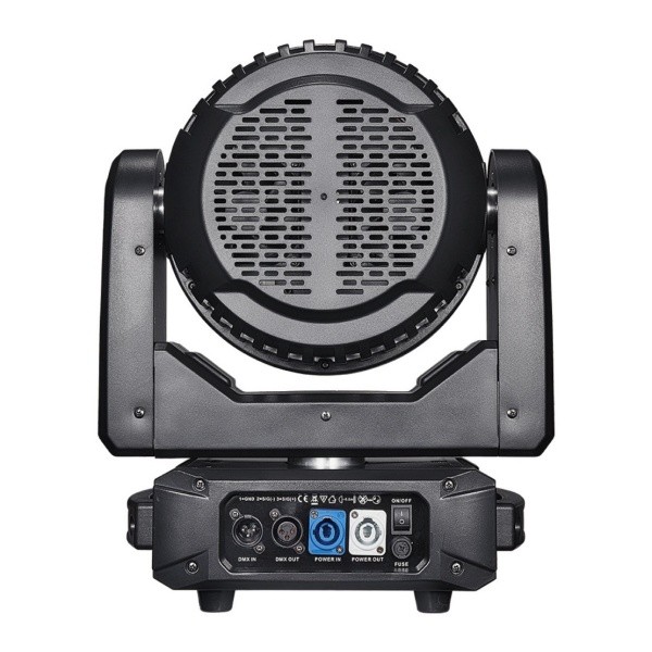 19x25w RGBW circle control zoom led moving head washer 
