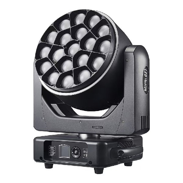 19x40w Bee Eye Zoom Beam Wash With auxiliary Ring LED Moving Head