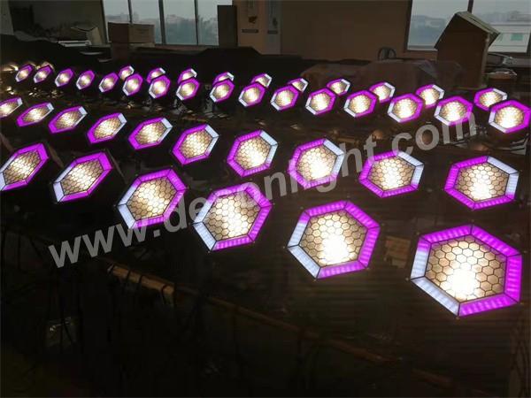 200W hexagonal LED pixel par light