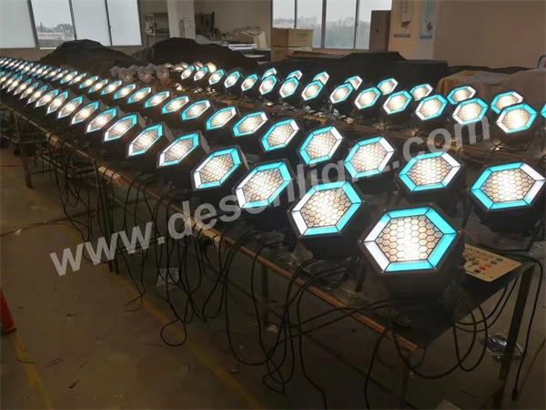 200W hexagonal LED pixel par light