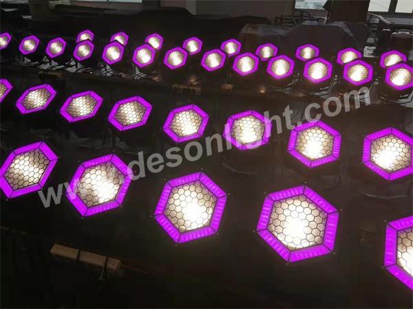 200W hexagonal LED pixel par light