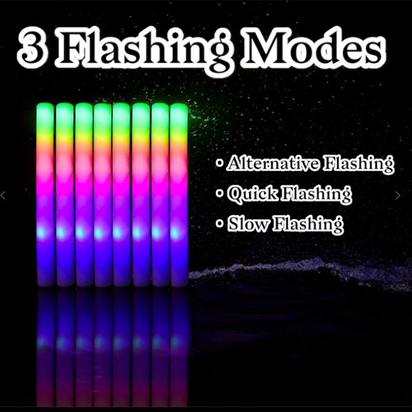 48*4cm glow foam stick Concert LED Foam