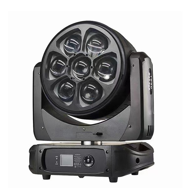 7x60W 4in1 LED rotation zoom moving head beam stage light