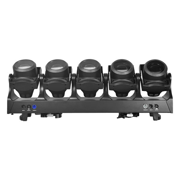 Aluminum Tornado 5x120W Zoom Beam Lights