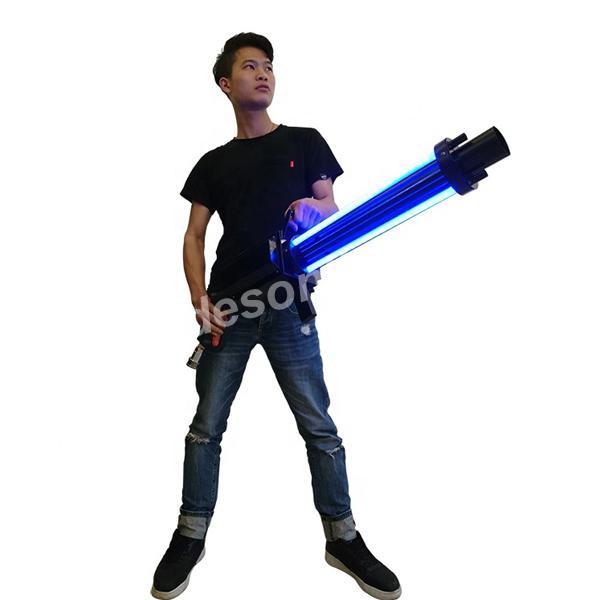 Battery LED CO2 Confetti DJ Shooter Jet Gun