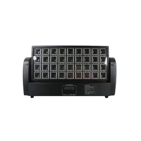 DMX512 36x3w RGB led matrix strobe washer light 