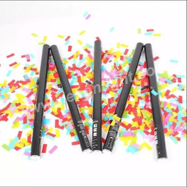  80cm electric confetti cannon with tube