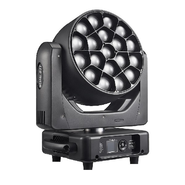 K15 19x40w bee beam eyes led moving head  light 
