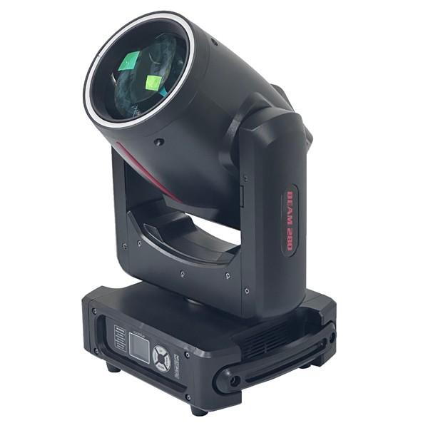 Mini 230W 7R Lyre Sharpy Moving Head Beam Gobo Light With LED Aperture