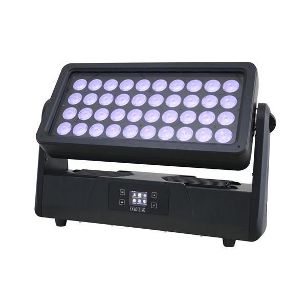 ip65 RGBW city color LED 4in1 Adjustable angle led washer flood light