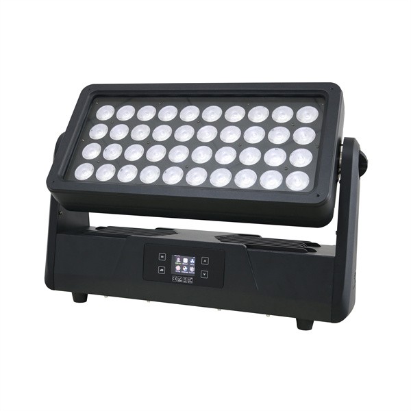 ip65 RGBW city color LED 4in1 Adjustable angle led washer flood light